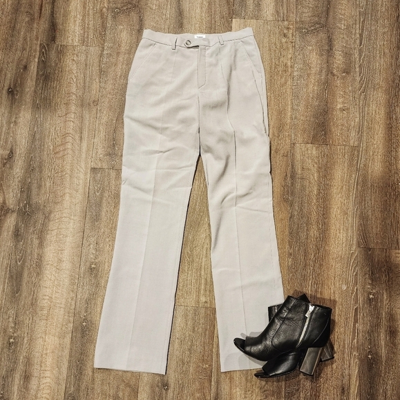 Filippa K Grey Straight Leg Trouser - Picture 1 of 5